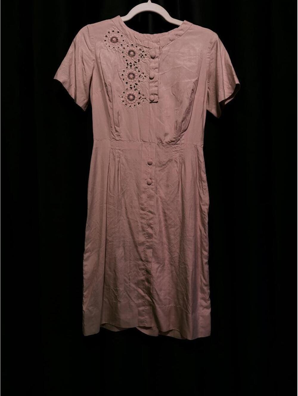 Vintage American Women's Pink Dress